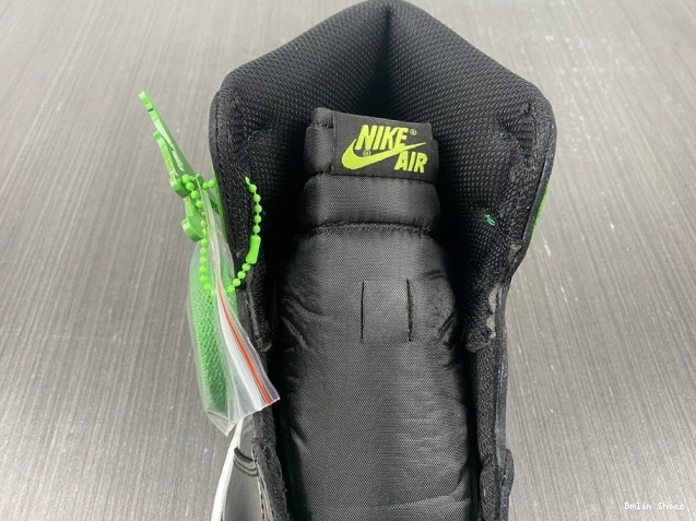 Bmlin Shoes Green Jordan 1 Pine OG Air High 555088-030 0626